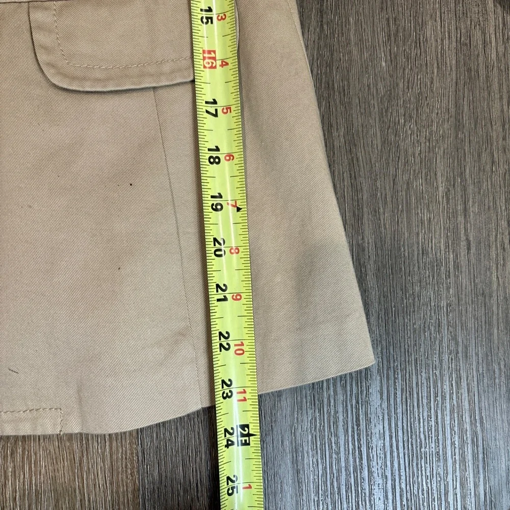 J Crew Women's Chino Classic Twill Collared Fitted Pleated Back‎ Jacket Size 0